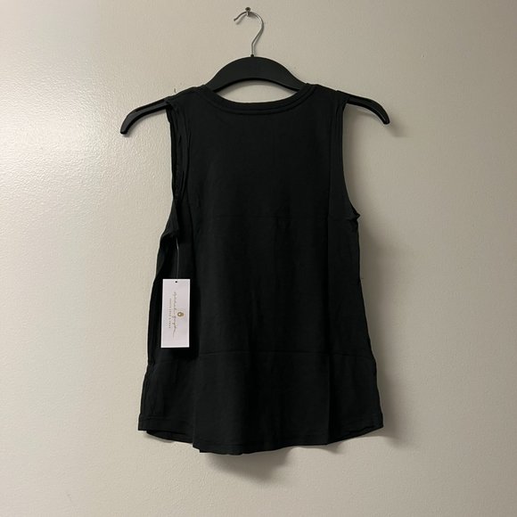 Spiritual Gangster Women's Namaste Muscle Tank Black X-Small / NWT - Picture 4 of 6
